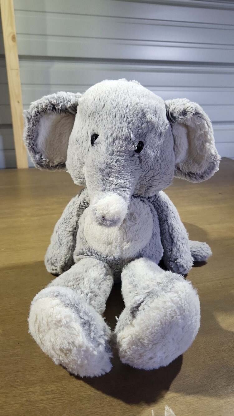 Fiesta Fuzzy Folk Taylor Elephant Plush 16" A62830
